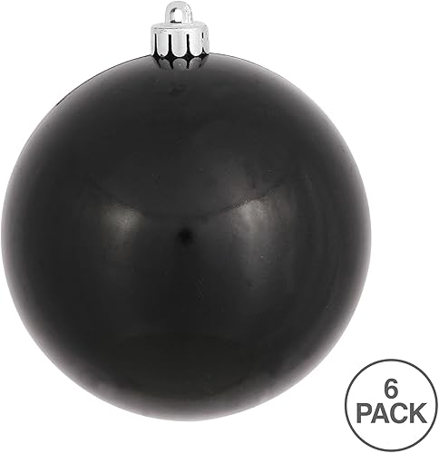 Miniatura 10 de Vickerman - Adorno de esfera de Navidad con acabado de caramelo sin costuras