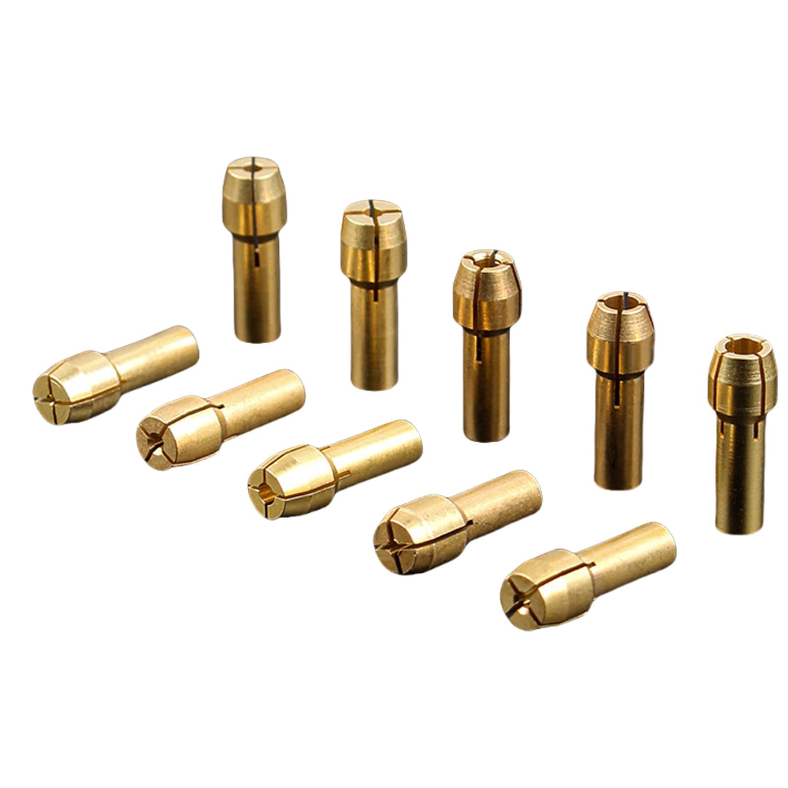 Netbiio Gold 4.8Mm Electric Grinding 4 Claw Keyless 10 Drill Accessories Tool Electric Grinding