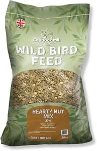 Copdock Mill Peanuts & Sunflower Hearts Bird Food 20kg - Hearty Nut Mix ...