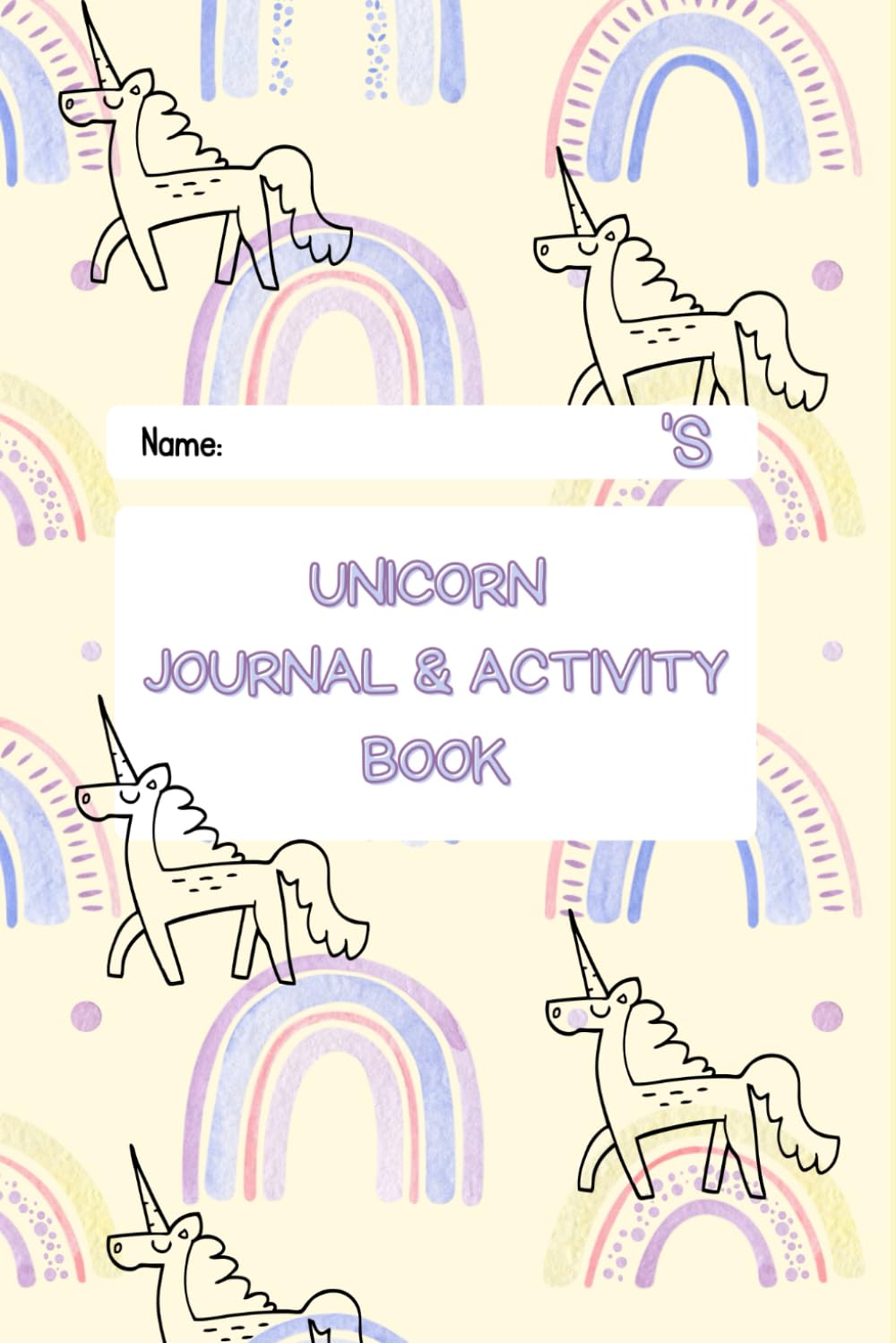 Unicorn Journal and Activity Book: A Themed Diary for Creative Expression