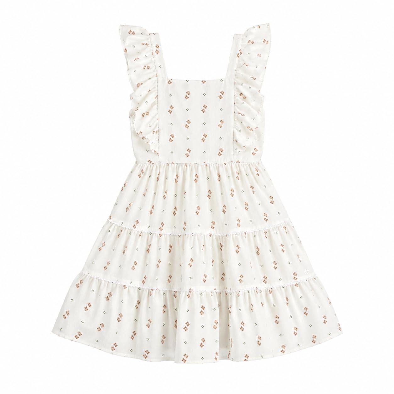Mayoral Vestito Estivo Bambina 100% Cotone con Volant Eleganti 16 Anni | Fresco sulla pelle, leggero da indossare e ideale per giornate calde e occasioni speciali