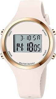 XCZAP Waterproof Watch Outdoor Sport Watches Chronograph Silicone Strap Alarm Clock Waterproof LED Digital Watch