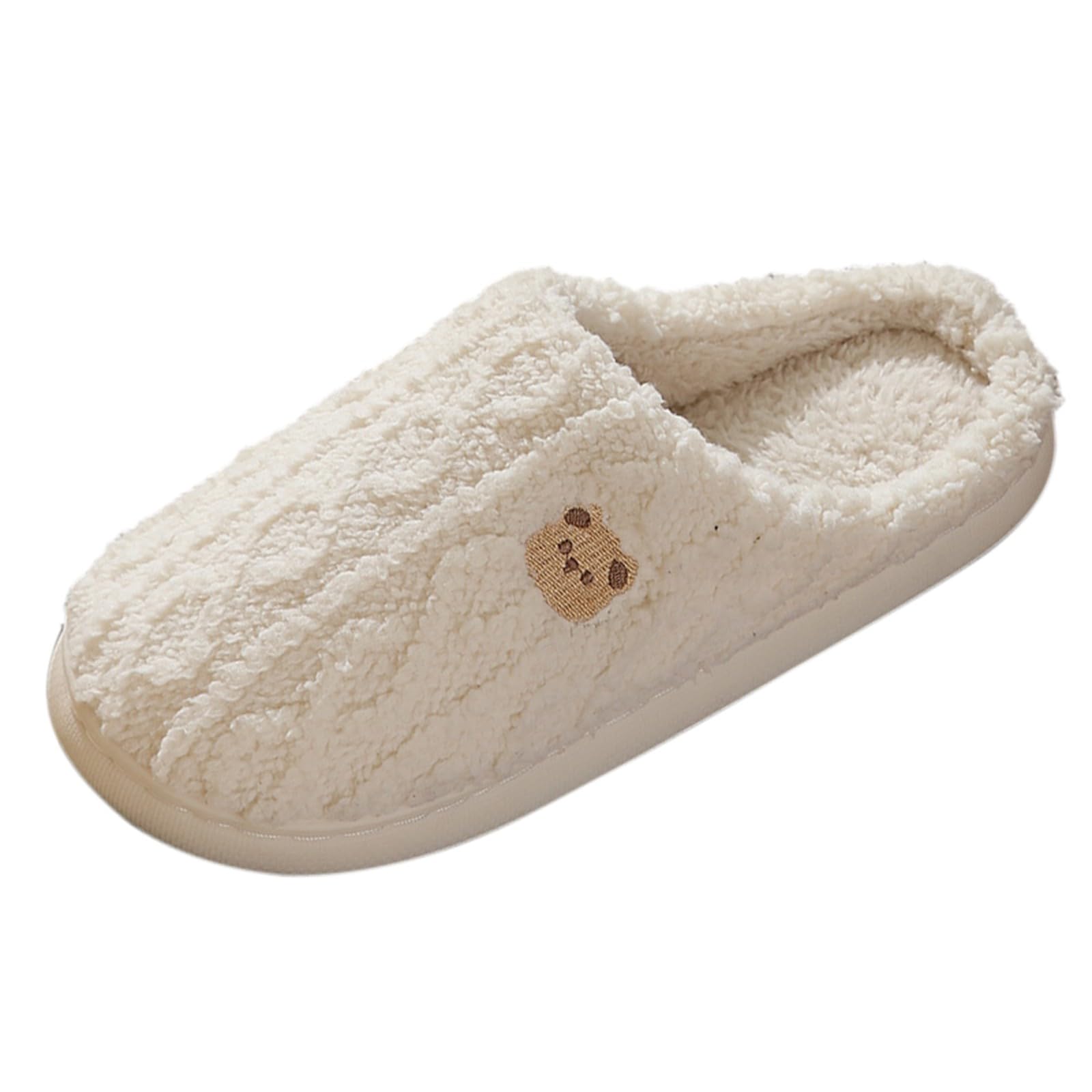 Pantofole Da Donna Calde E Morbide RDHOSUPY - Con Lana Sintetica, Memory Foam E Suola Antiscivolo, Lavabili, Per Interni/Esterni
