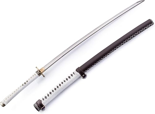 Miniatura 2 de siwode The Walking Dead - Espada katana de Michonne, arcilla T10, acero templado, acero de Damasco