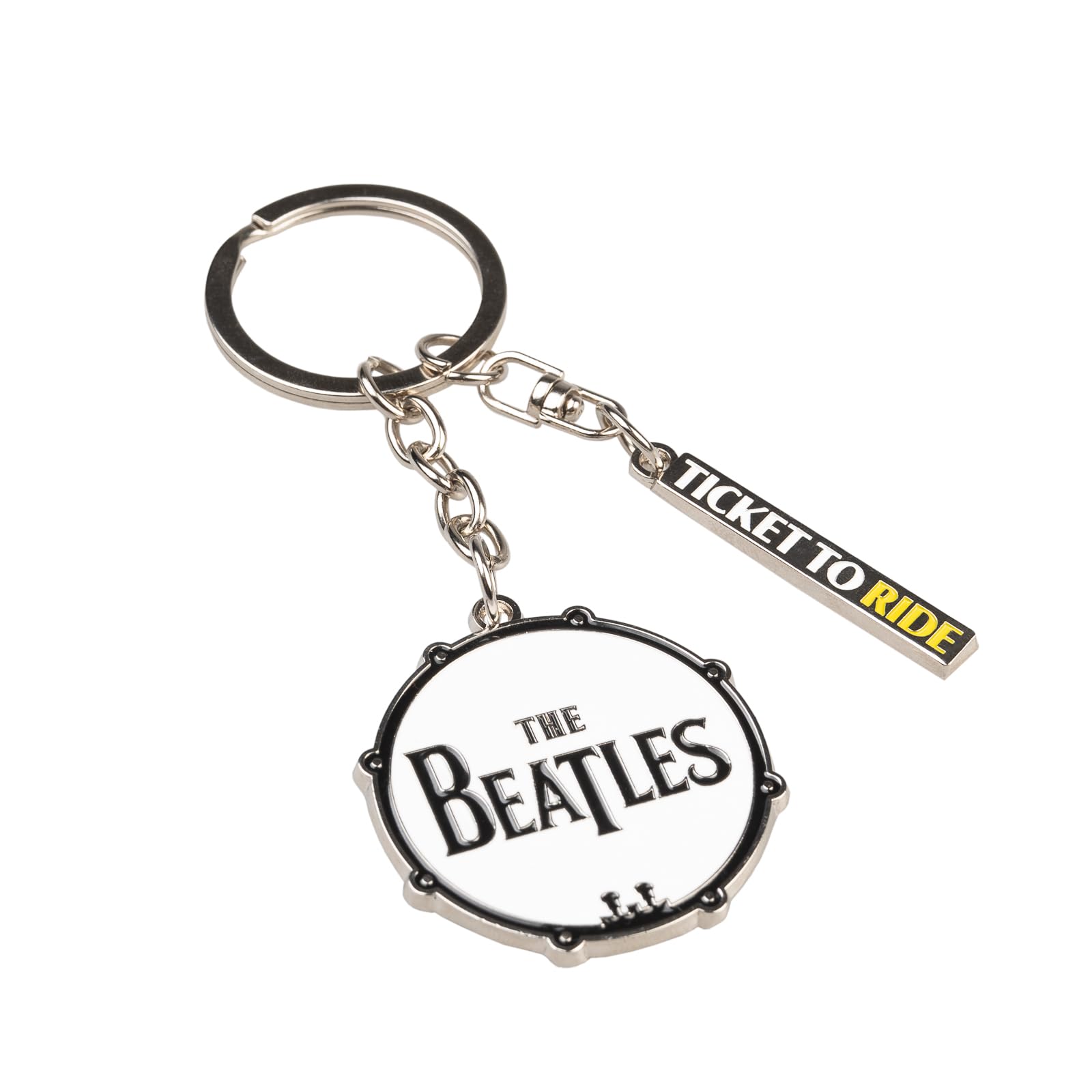 Grupo Erik Keyring - The Beatles Merch | Official Merchandise The Beatles Gifts Under 10 Pounds, Keychain Music Gifts For Men & Women, Cute Keyring, Cool Keyrings