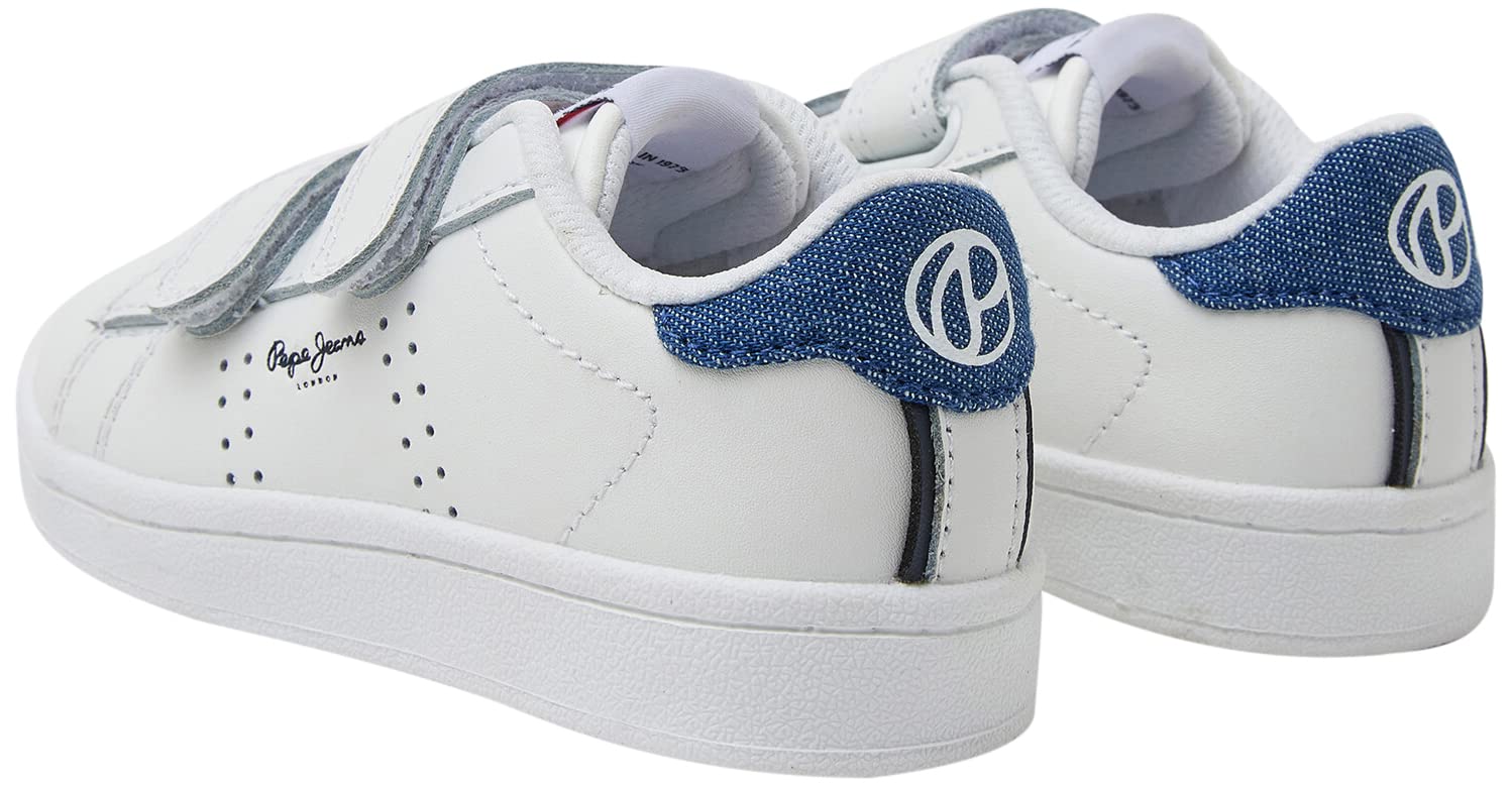 Pepe Jeans Player Basic BK Jeans, Zapatilla NiƱos