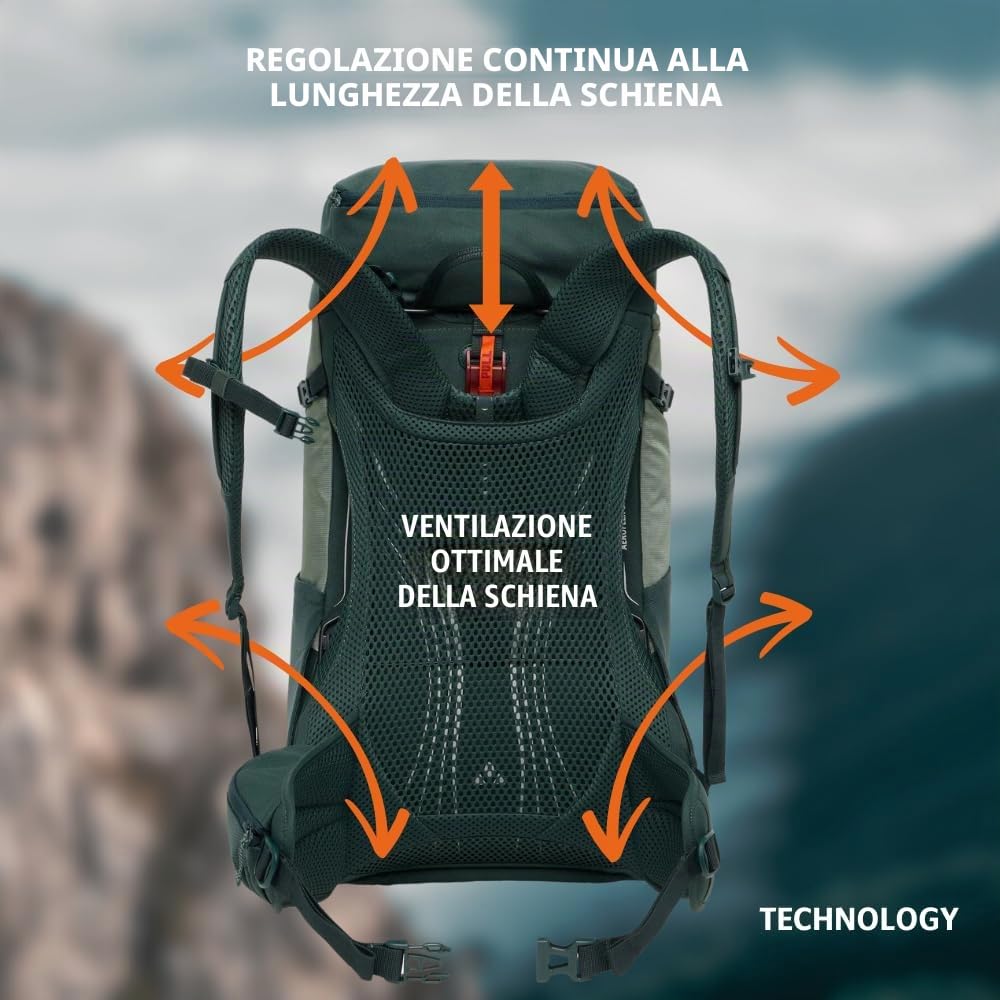 VAUDE Brenta 30 Zaini Unisex - Adulto (Pacco da 1)