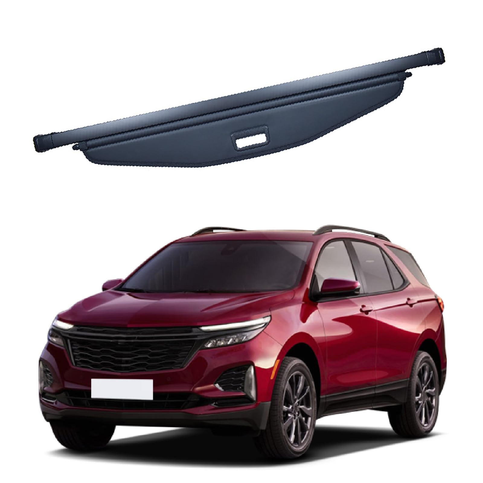 Car Retractable Cargo Cover Rear Trunk Luggage Organizers Security Shade Shield Curtain for Chevy Chevrolet Explorer 2017-2020