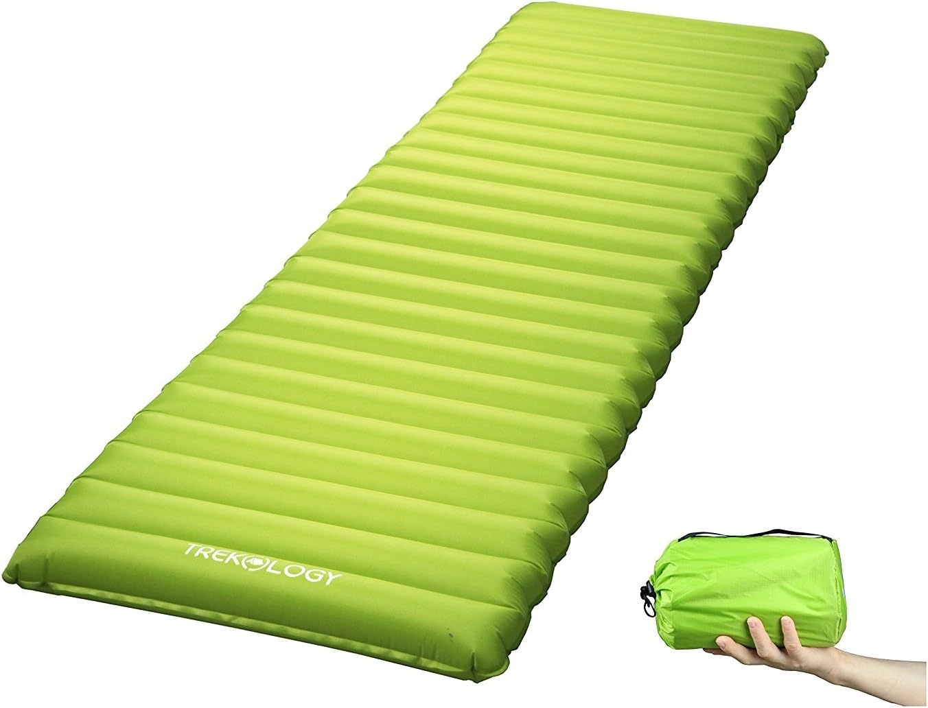 Amazon [Trekology] [超軽量スリーピングパッド Camping Mattress w/Air Pump Dry Sack