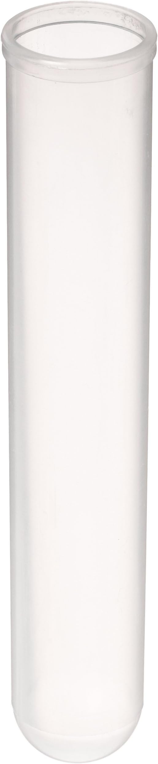 DPTT25X150 Disposable Polypropylene 55mL Test Tube, 25mm OD x 150mm Length (Pack of 250)