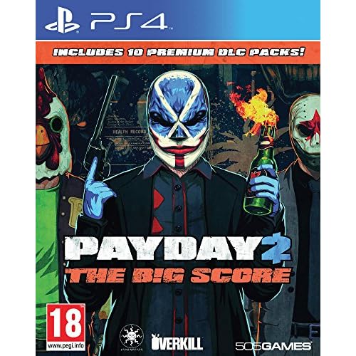 JEU Konsole 505 Games Payday 2 The Big Score PS4, A103805