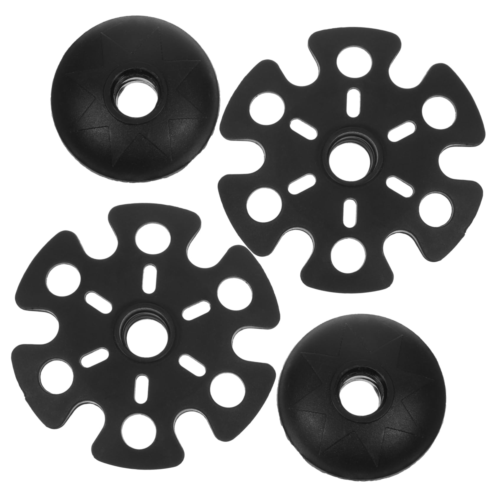 4 Piezas Protector para Bastones Trekking con Disco de Nieve Antideslizante Accesorios Duraderos para Senderismo Fácil Instalación y Multiusos para