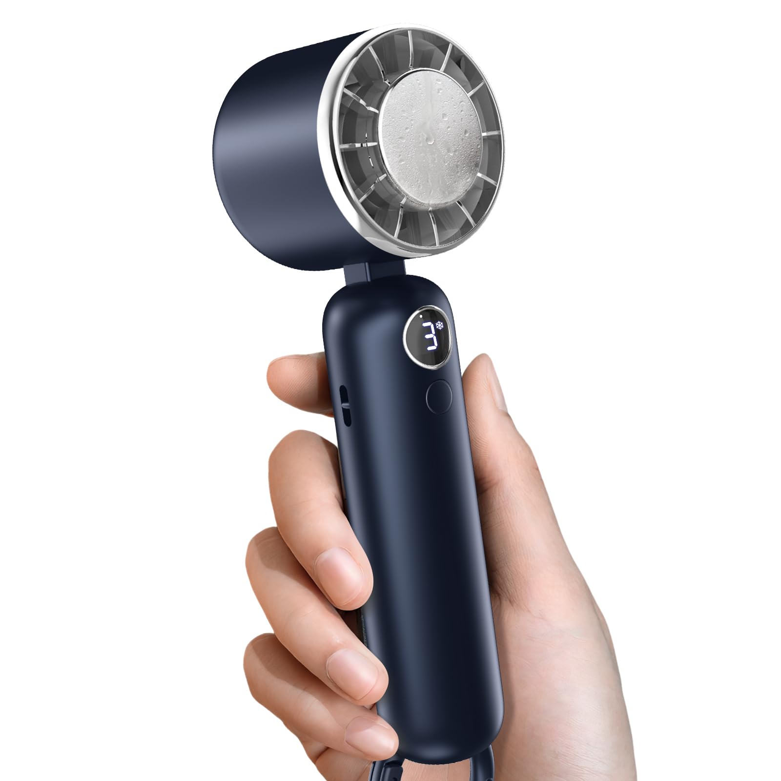 Mini ventilateur portable anti canicule autonomie 5000 mAh