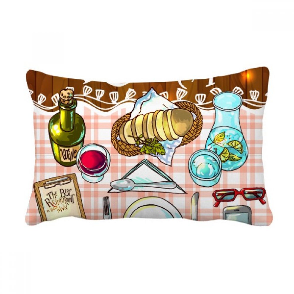 Oreiller lombaire pour soulager le dos sur le canapé grand coussin vin lemonade