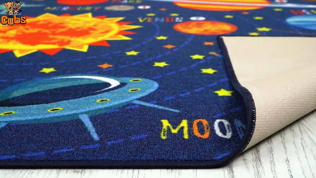 Tapete Decorativo Infantil Sistema Solar 5x7 KC Cubs miniatura 7