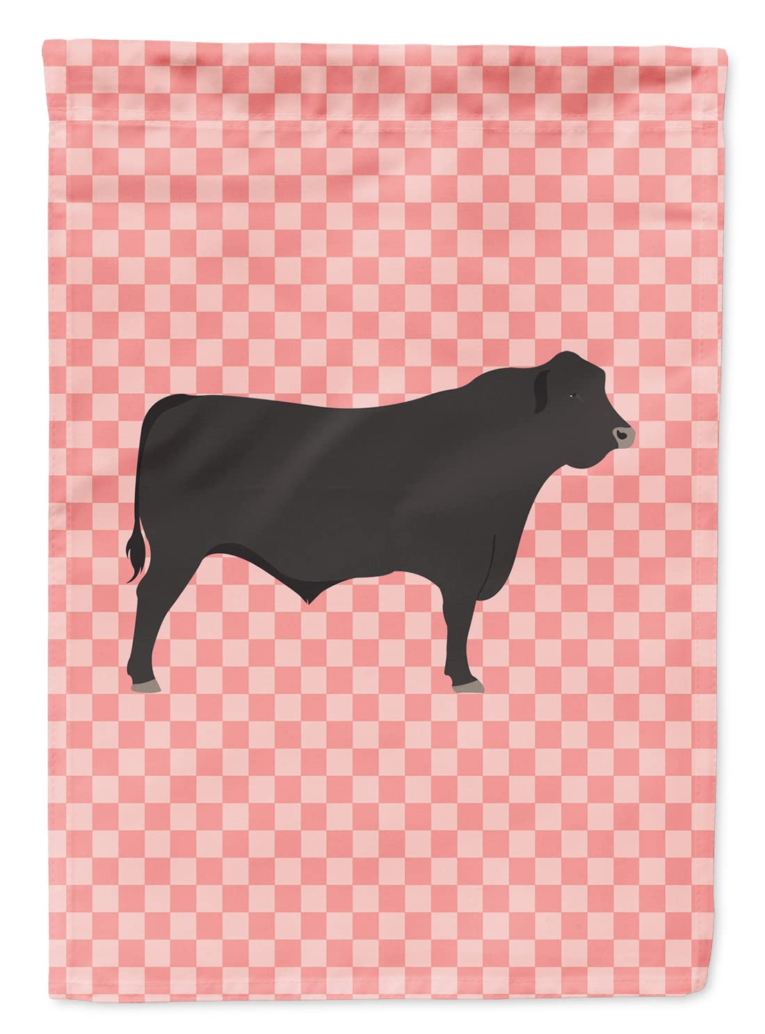 Drapeau de jardin Black Angus Cow en tissu premium résistant de Caroline's Treasures