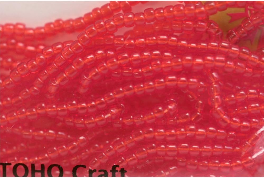 TOHO Special Small Beads, Thread Threading Beads, Outer Diameter Approx. 0.06 inches (1.5 mm), 3.3 ft (1 m), No. 5