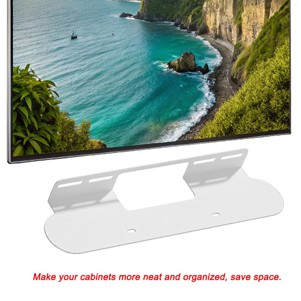 TopHomer Supporto soundbar Sonos Beam staffa compatibile Gen 1 Gen 2 bianco