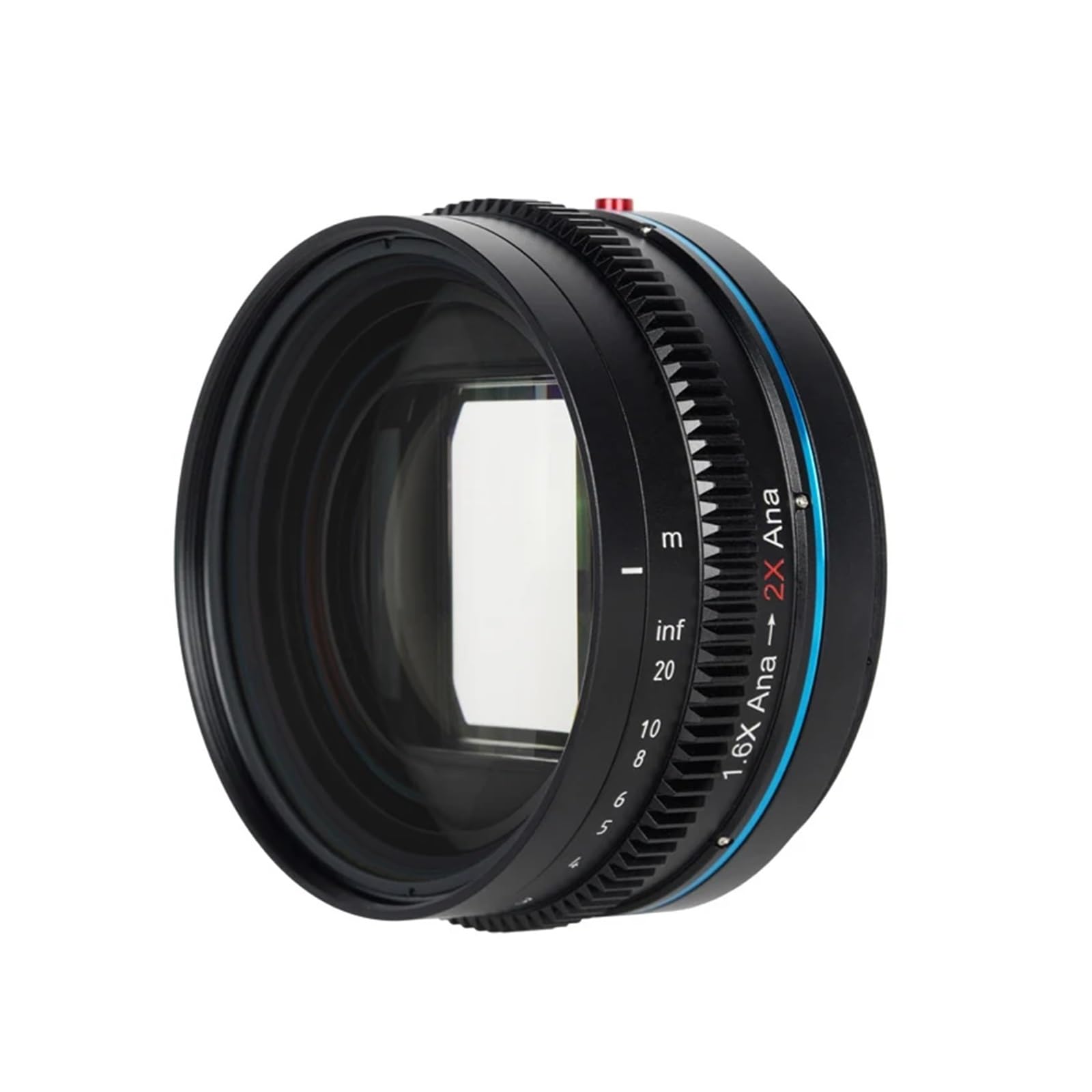 1,25-Fach anamorphisches Zusatzobjektiv mit 67/72/77/82/92-mm-Ringen, erweiterbar auf den 2-fachen Effekt for Kameraobjektive