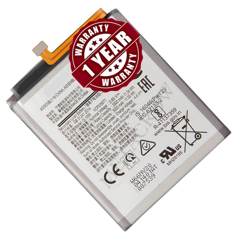 Image of Original QL1695 Battery Compatible for Samsung Galaxy A01 (SM-A015F) - (3000mAh) - 1 Year Warranty JK1