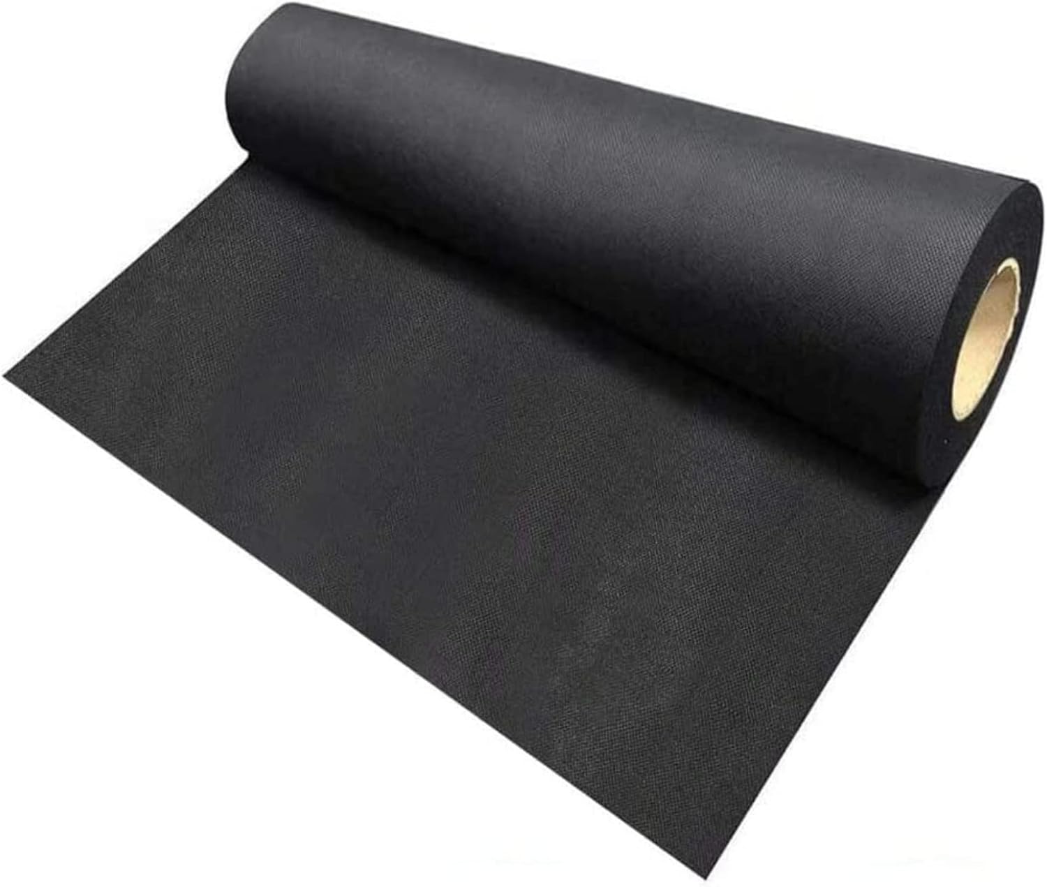 Agfabric 1.5oz 4x50ft Non Woven Weed Barrier Fabric Landscape Heavy Non-Woven Ground Cover for Gardening Mat and Raised Bed, Weed Control