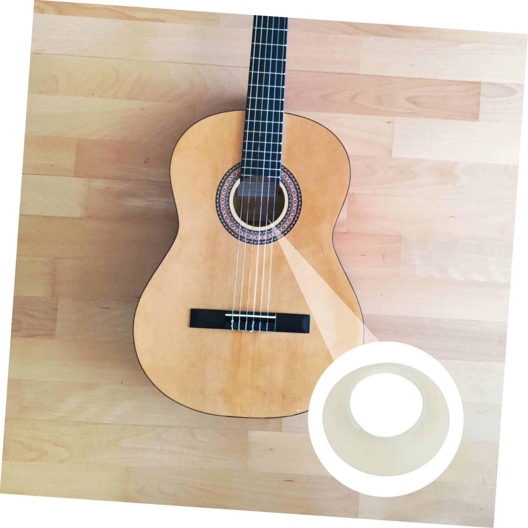 BESTonZON 2piezas Sonido Profundo Intensificador De Tono Para Guitarra Acústica Aumenta La Proyección y Belleza Del Sonido Fácil Instalación Guitarras