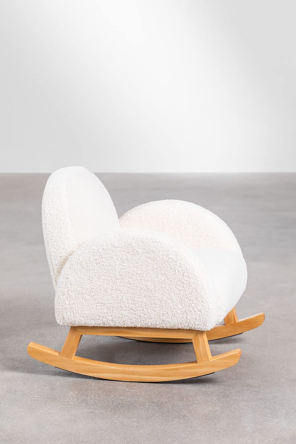 SKLUM Sedia a Dondolo in Pelle di Pecora Gigis Kids -