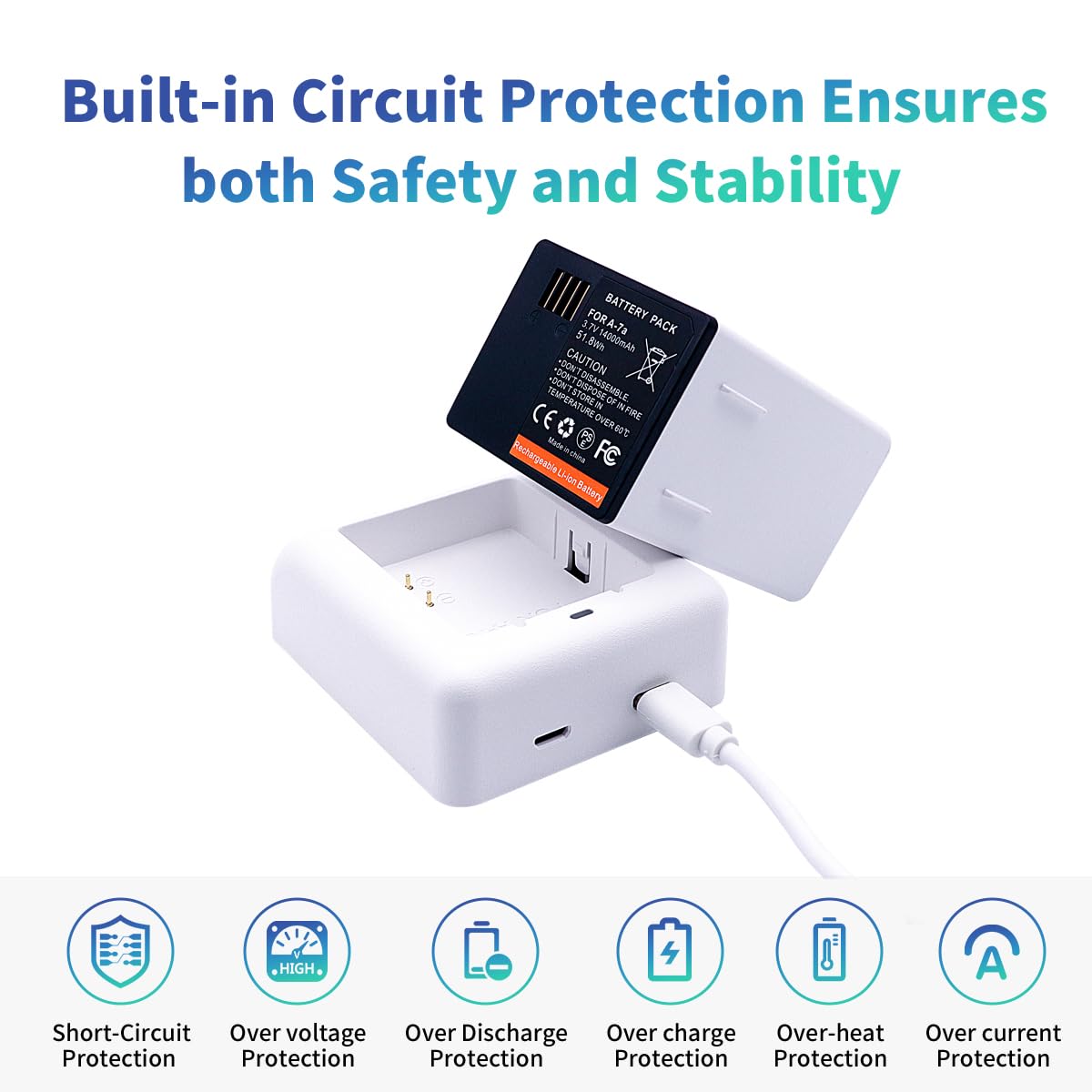 5110 Setup Arlo Pro A-7a Extended Battery Replacement 14000mAh