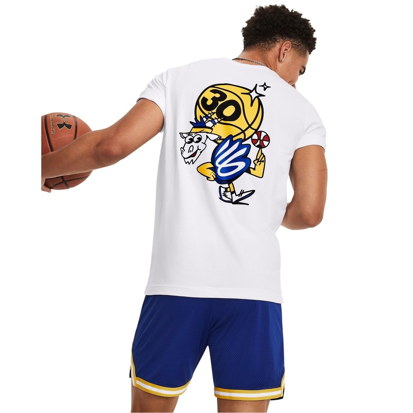 Under Armour Camiseta de manga corta para hombre Curry Goat