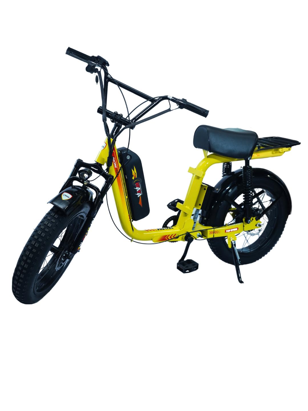 WAYA Zulu 250 Unisex Electric Bicycle 48V 250W Motor with 48V 12 Ah Battery with 50 Kms Range on one Single Charge for Daily Commute with Sturdy MIG Welded Metal Frame and Comfortable seat (B0CSYH4RNB) Amazon Price History, Amazon Price Tracker