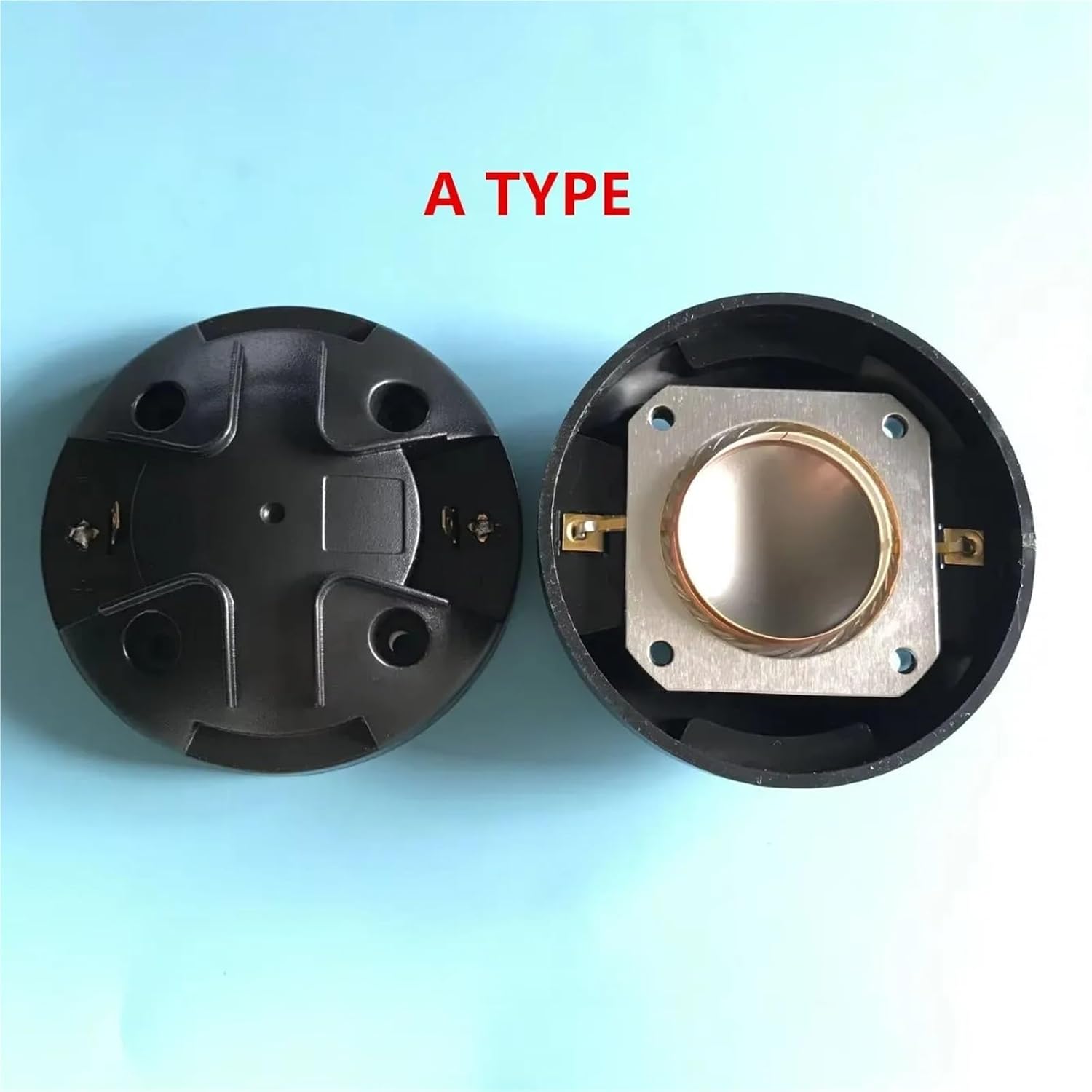 1pcs ZLX 115 ZLX 115P Diaphragm Fits for Speaker DH1K Horn Driver DH1K 8 ohm(B Type Aluminum Flat)