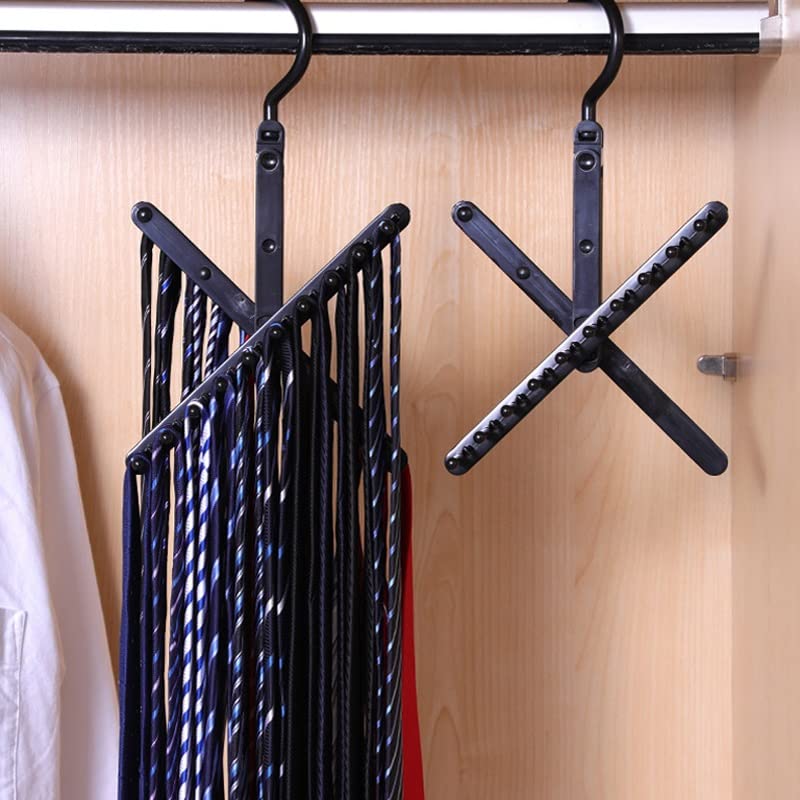 Fini les foulards qui glissent avec le rack de rangement à attache réglable