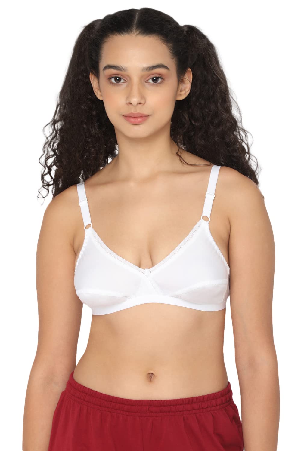 naidu hall Women's Cotton Brassiere | Non-Padded | Non-Wired | Moderate Coverage | Regular Bra | 1 Piece | All-picture-44