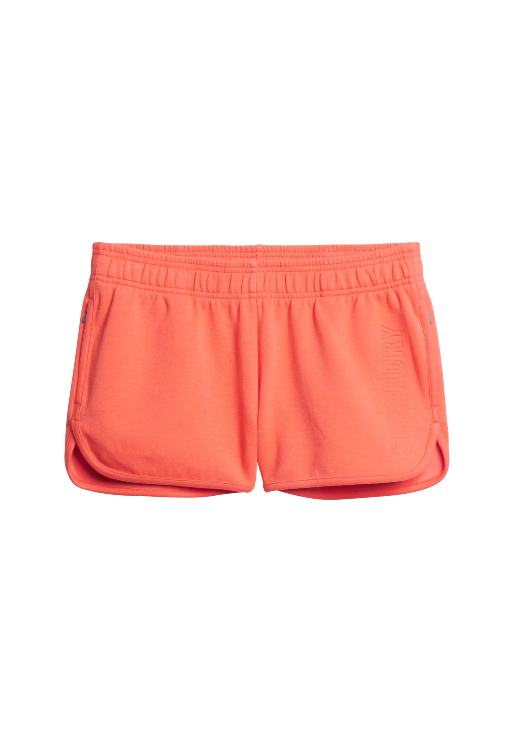 Superdry Women's Sport Tech Racer Short Board, Hot Coral, UK 14