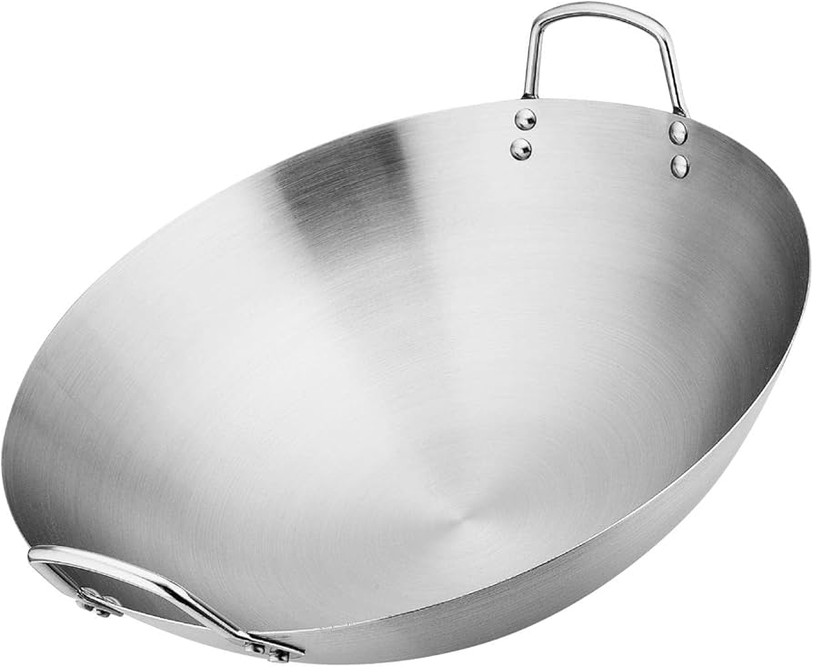 M015 円形鍋 2つのハンドル付 サイズ約直径500高さ163mm 約28L① M015 円形鍋 2つのハンドル付 サイズ約直径500高さ163mm 約28L①