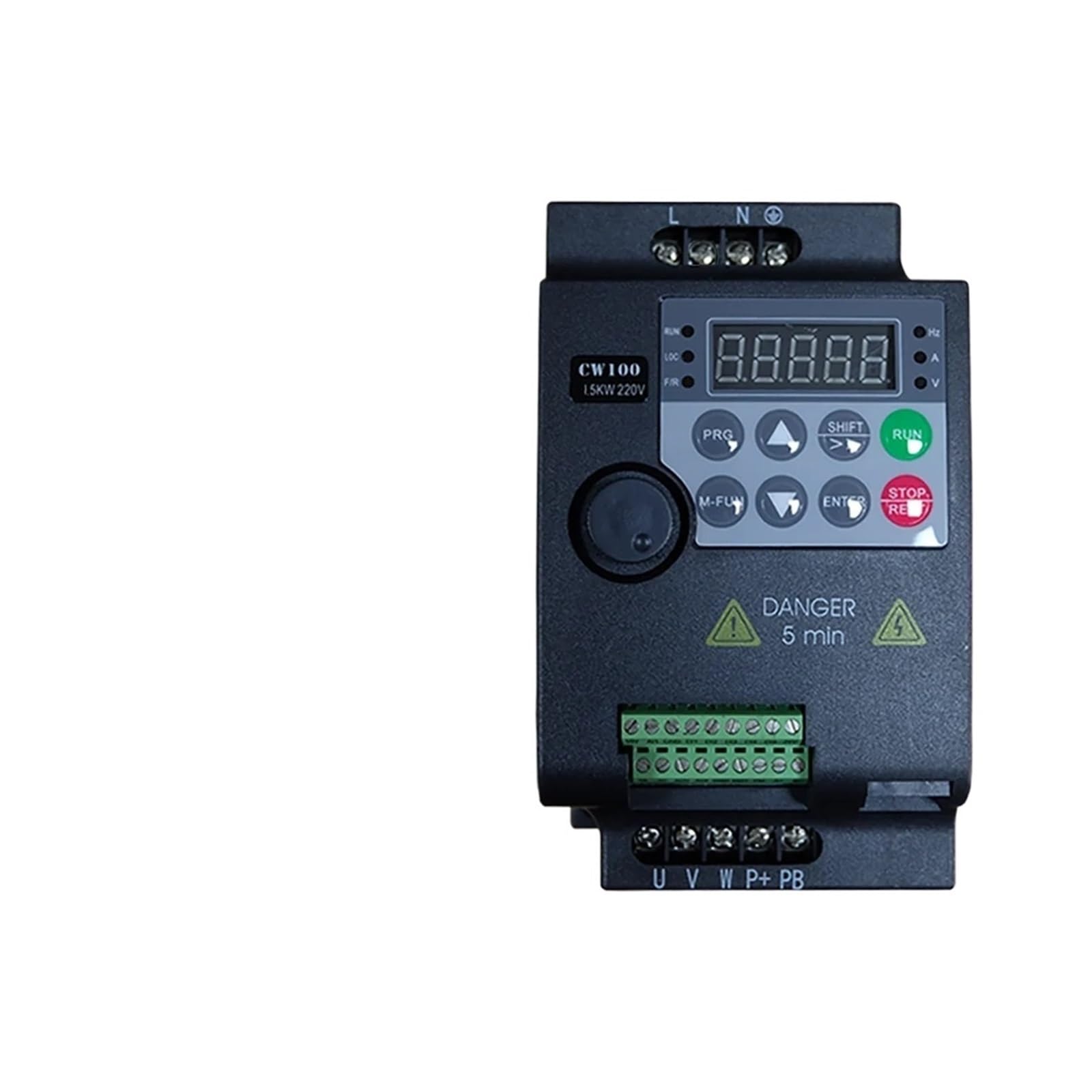 Convertisseur de fréquence variable VFD 220V pour moteur asynchrone 0.75kW 1.5kW 2.2kW