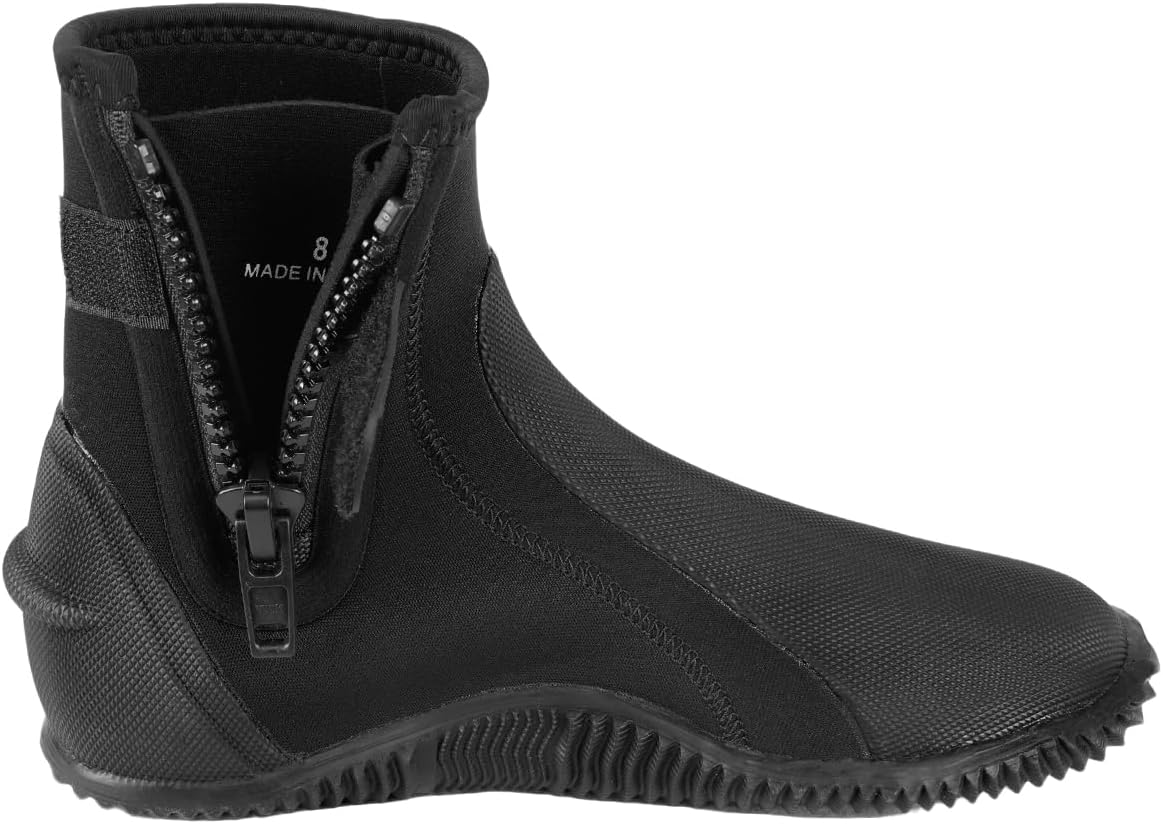 Seaskin 5mm Neoprene Diving Boots Anti-Slip Rubber Sole Wetsuit Boots for Water Sports - Image 7
