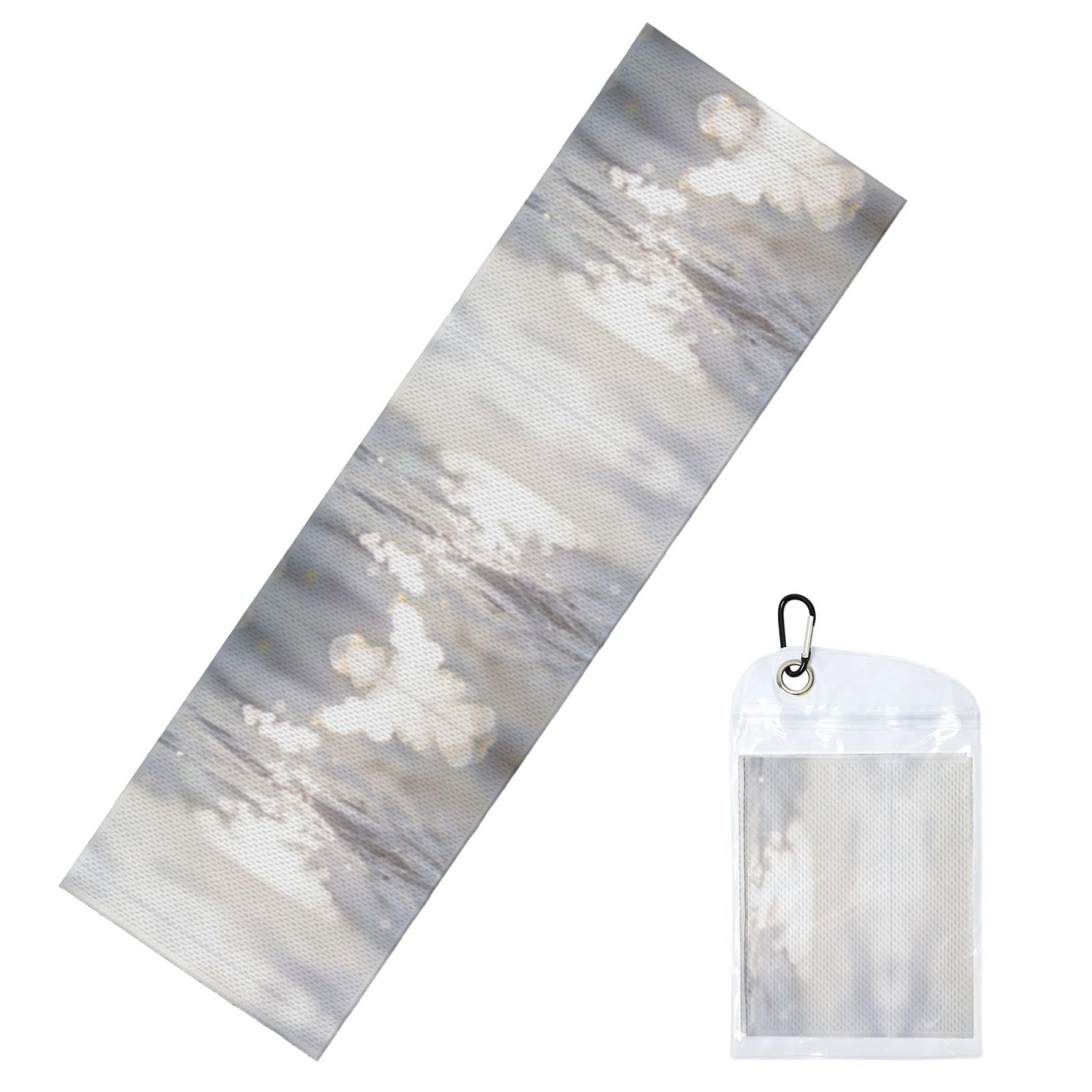DUYIOKH Sunlit Tide Print Cooling Towel, Portable Towel for Gym Workout Golf Beach World Cup Sports Hot Weather