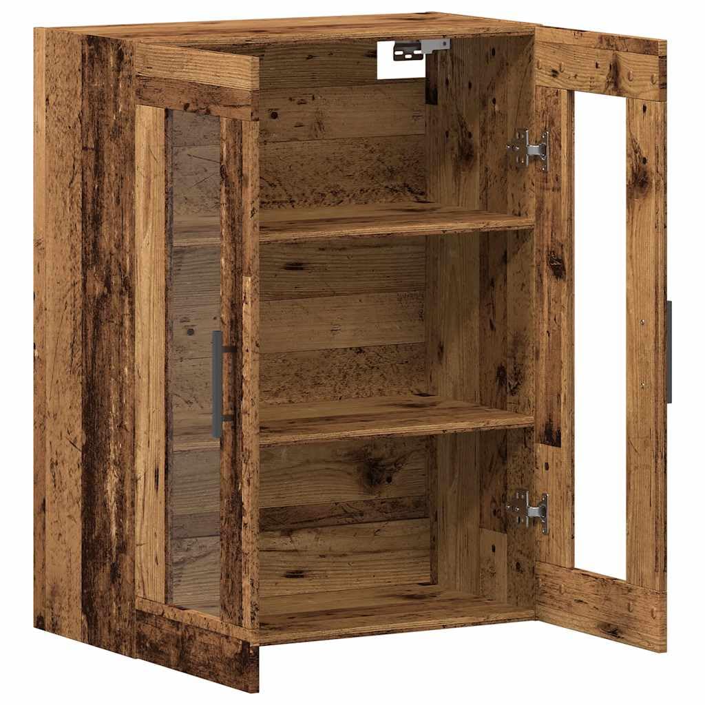 Credenza Legno Antico 69,5x34x90 cm Mobiletto da Soggiorno