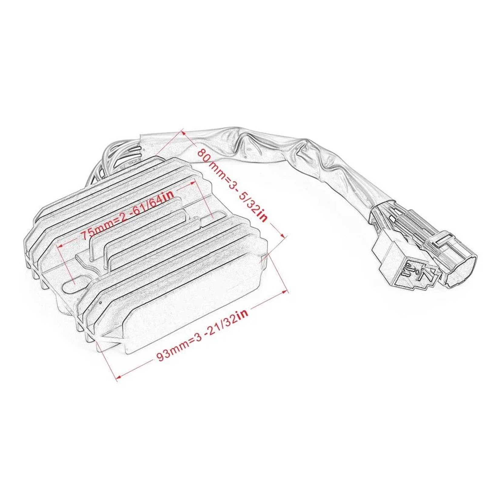 Stonaj generatory‌ Cewka magneto-stojana i regulator prostownika z uszczelką pasujące do Suzuki GSXR600 GSXR750 GSX-R600 GSX-R750 K6 Cewka stojana‌