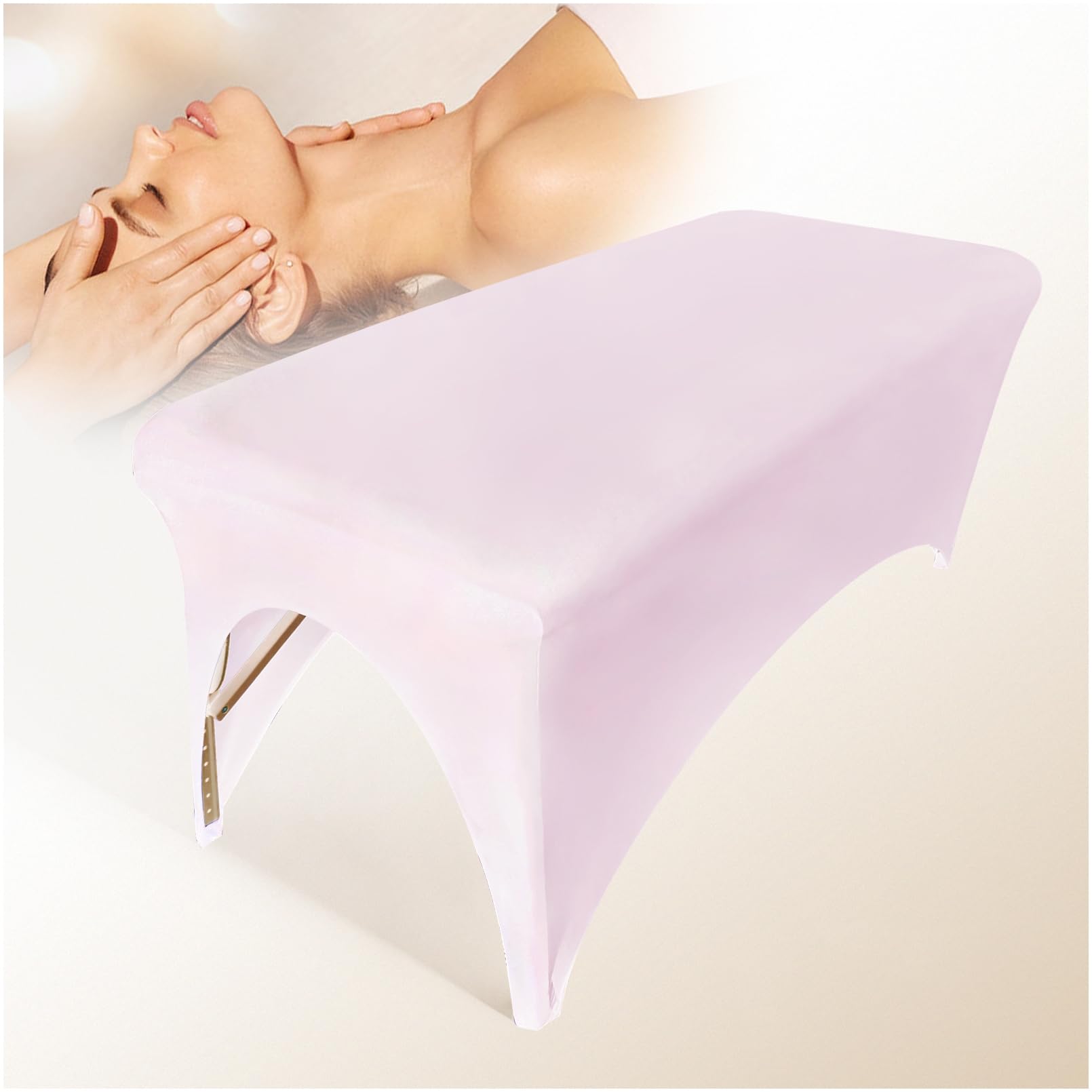 Spa Bed Cover Professional Lash Bed Cover Stretchy Massage Table Cover Beauty Bed Protective Topper, Excellent for Lash Extension, Spa, Massage,
