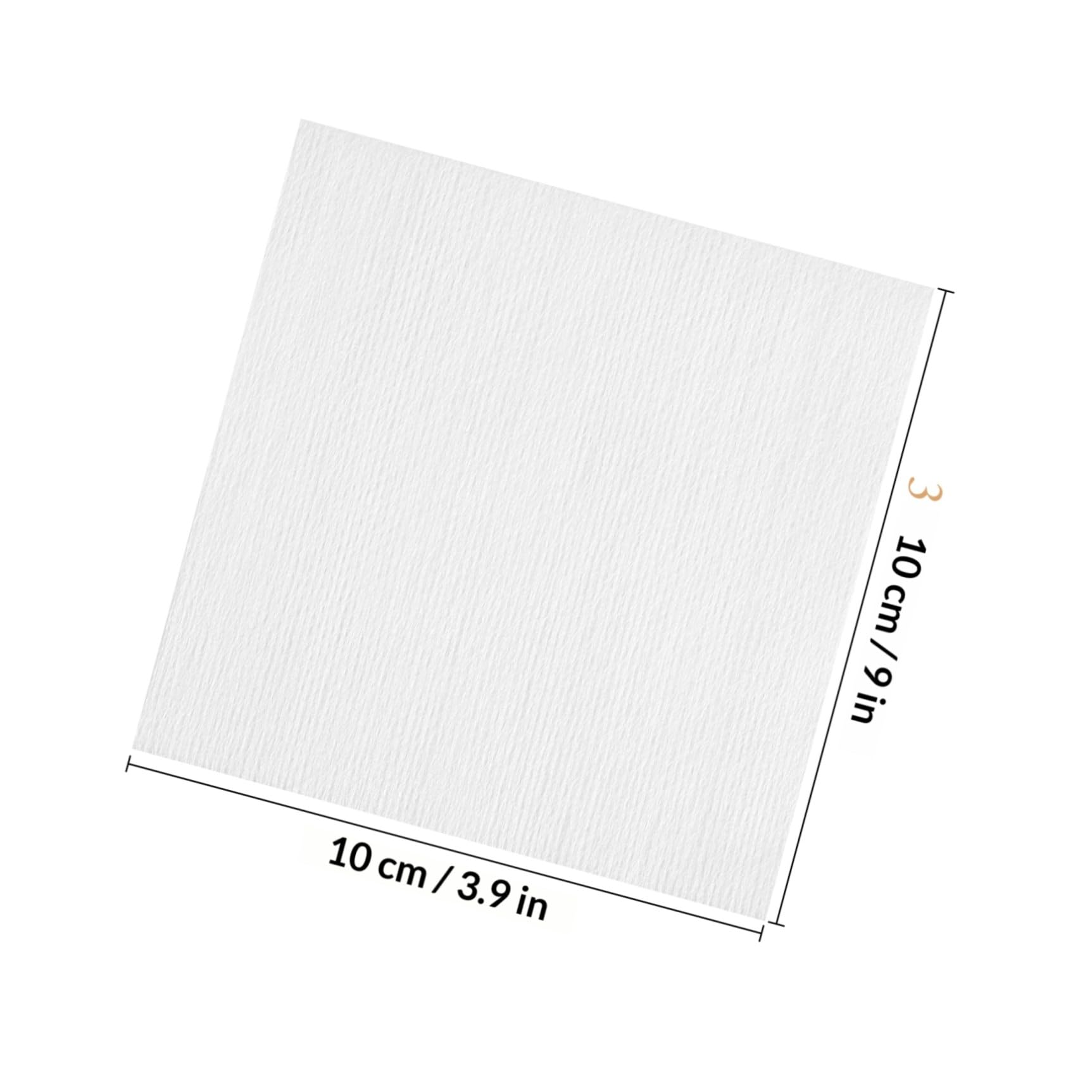 FOMIYES Vliesstoff Gesichtspads 10x10cm Make up Entferner Einweg Reinigungspads Für Hauttypen Tragbar Sanft Und Hautschonend Für Zuhause Und Beauty Studios