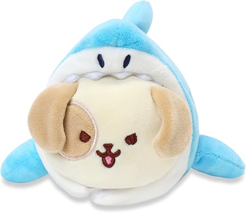 Miniatura 2 de Anirollz Manta de peluche oficial de 6 pulgadas  Suave, esponjosa, cálida, linda, cómoda, segura  Almohada con cachorro, perro, panda, oso, gatito,