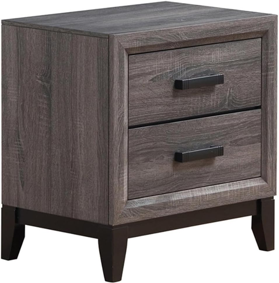 Global Furniture USA FOIL Grey-NS Kate Nightstand