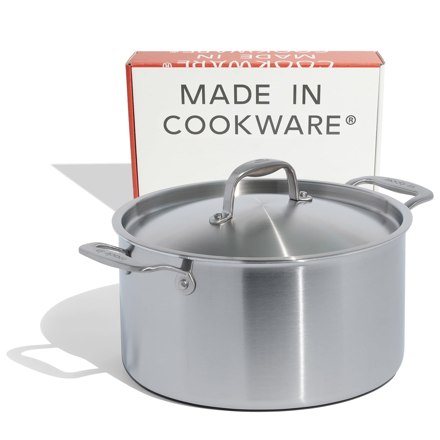 Made In 8 Quart Stainless Steel Stock Pot