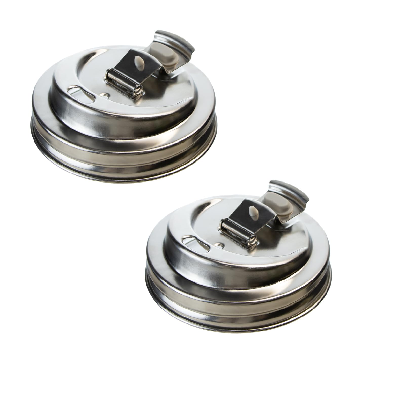 View 1 of CHOULULUED Stainless Steel Mason Jar Lids
