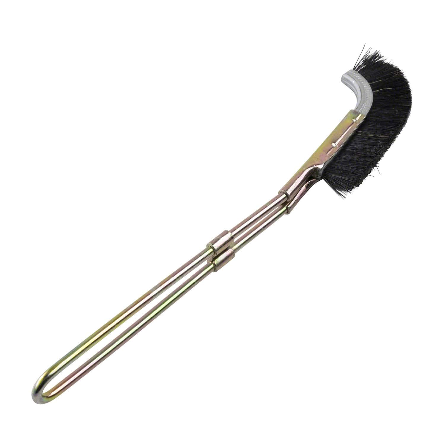 Wazakura Curved Head Bonsai Brush – 235Mm (9.25") Trunk Care Tool For Bonsai Maintenance & Detailing, Made In Japan