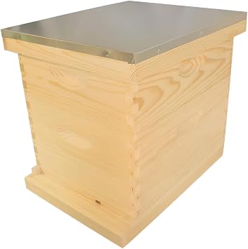 Mann Lake Complete Hive Kit Combo, 10 Frame Unpainted