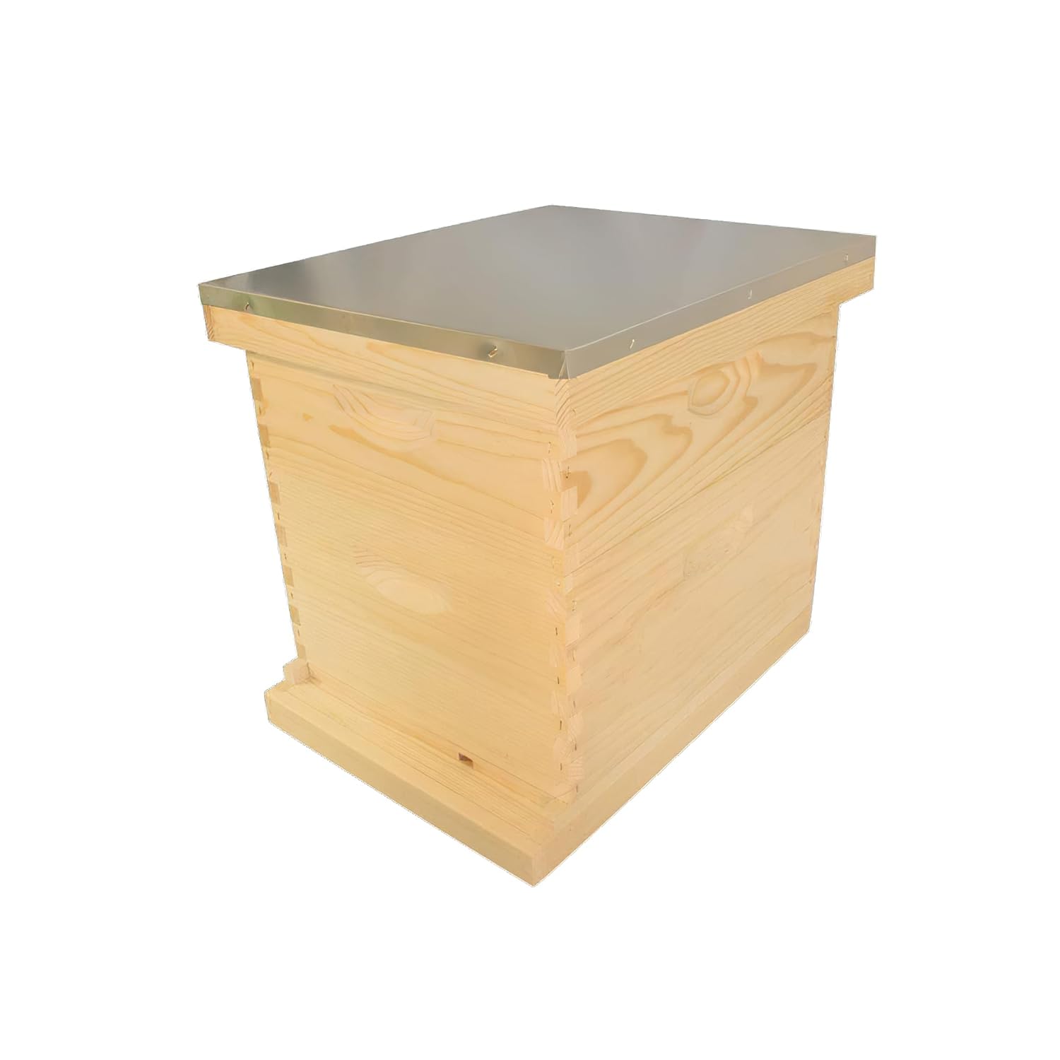 Mann Lake Complete Hive Kit Combo, Includes 1 Deep and 1 Medium Super Box, Quality Pine, Made in USA, Ideal for Beginners, 10 Frame Unpainted