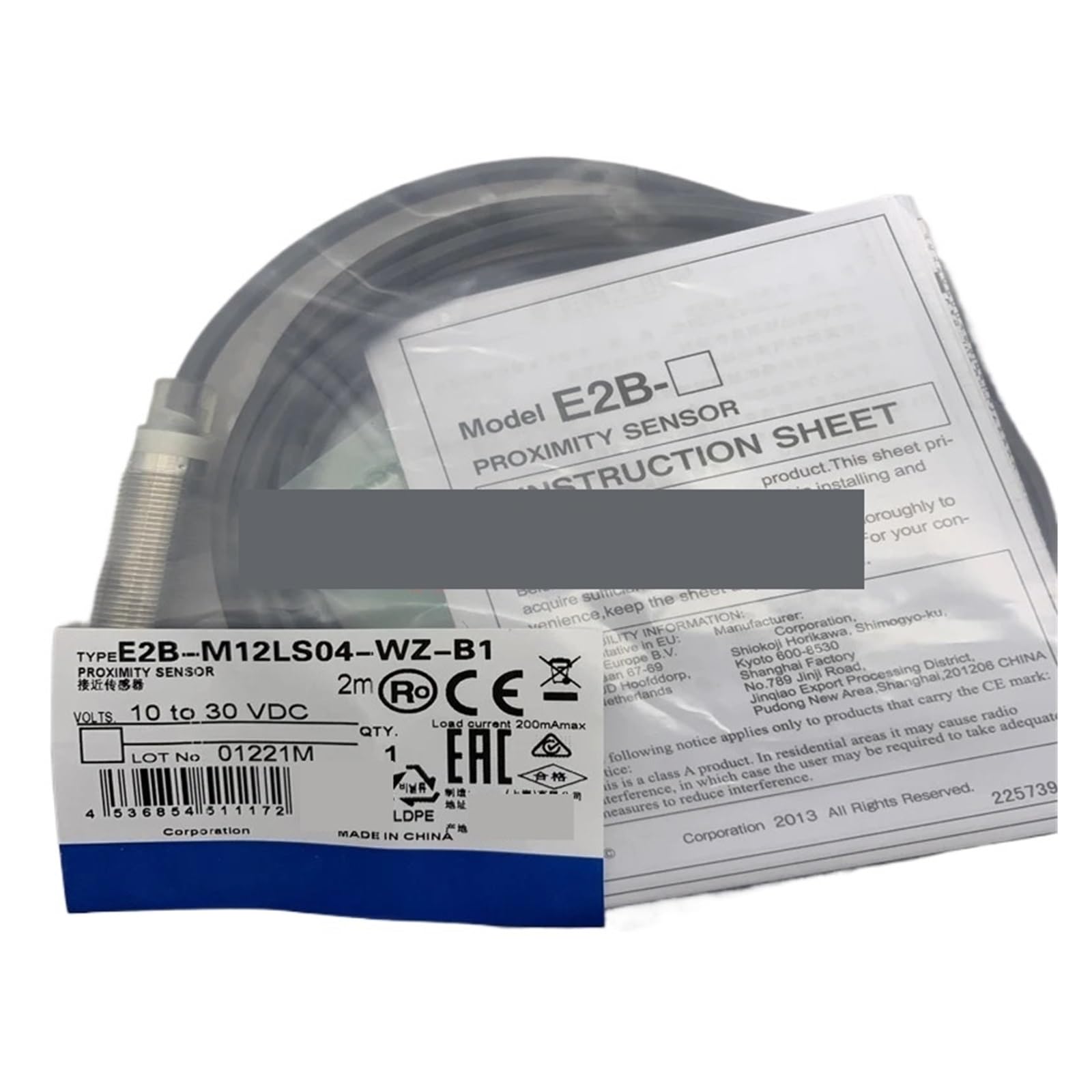 XDDQWSWA E2E-X3D1-N photoelectric switch sensor